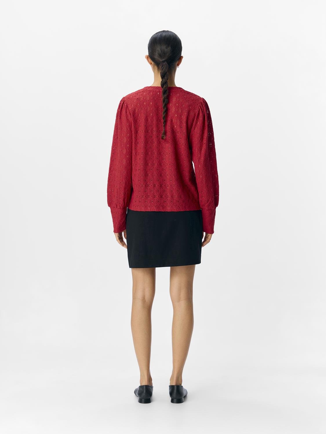 OBJLAILA Top - Karanda Red - VERO MODA & VILA Bergvik